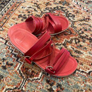 Merrell Women's Red Kalari Shaw Slide Sandal